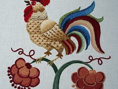 Sindhi embroidery held by the Institute